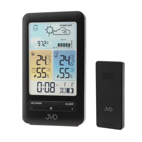 Rádiem řízená meteorologická stanice JVD RB3395.2 RB3395.2