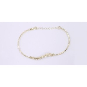 Náramek žluté zlato  585/1000