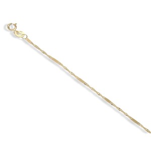 Náhrdelník žluté zlato 585/1000