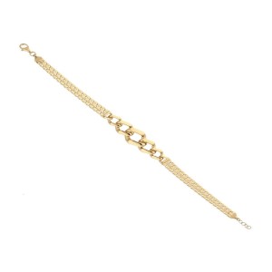 Náramek žluté zlato  585/1000