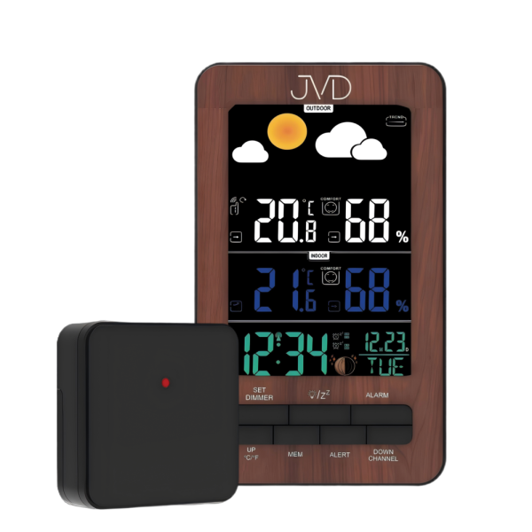 Rádiem řízená meteorologická stanice JVD RB6687.2 RB6687.2