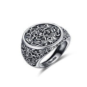 Prsten stříbrný 925/1000 kamenový