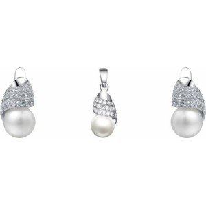 Souprava stříbrná 925/1000 kamenová