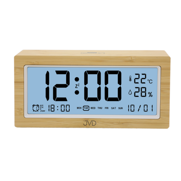 Budík svítící JVD SB2897 SB2897