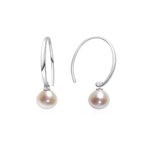 Náušnice stříbrné 925/1000 perlové