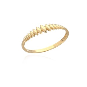 Prsten žluté zlato 585/1000 celozlatý