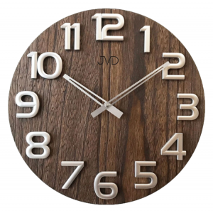 Nástěnné hodiny dřevěné JVD HT97.3 HT97.3